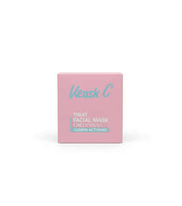 Maschera Facciale Keask C al Carbone Attivo per Tutti i Tipi di Pelle, Cura del Viso Biologica - Product Image 1