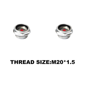 Réservoir de carburant en alliage d'aluminium G1/2 avec miroir en plexiglas, compresseur d'air, verre de niveau d'huile - Product Image 2