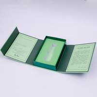 Coffret cadeau de vin de luxe personnalisé, emballage à double ouverture pour une seule bouteille de vin, boîte en carton rigide pour boissons pour adultes