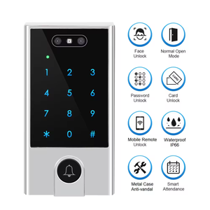 BLE Wifi ttlock Keyless điện thoại kích hoạt nhận dạng khuôn mặt từ xa vân tay RFID Hệ thống kiểm soát truy cập thẻ cho nhiều kịch bản - Product Image 3
