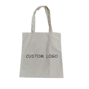 Environmentally friendly and reusable designer <b>fabric</b> canvas cotton shopping <b>bag</b> with custom logo printed on it - Product Image 3