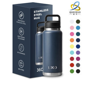 Stainless Steel Mug 360ml Insulated Water Bottle Outdoor Sports Drink Container Portable Kitchenware BPA Free - Product Image 1