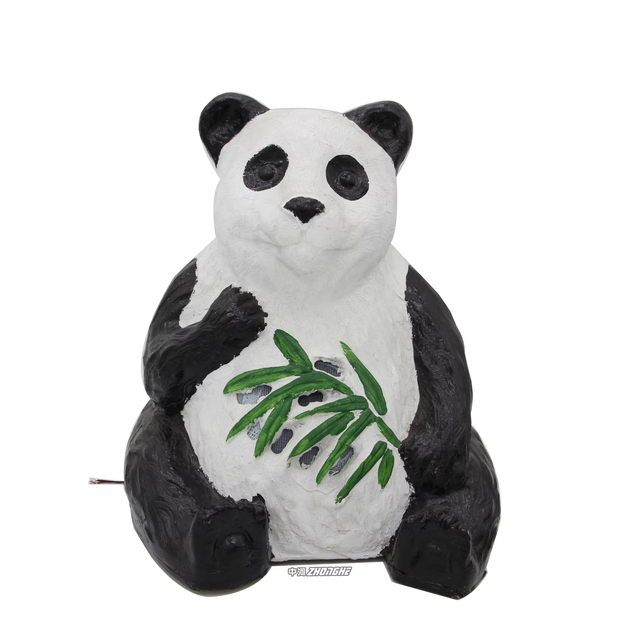 Custom Panda Shaped Design LD-515l Max Professional Audio System Outdoor Waterproof Plastic Lawn Array Speaker