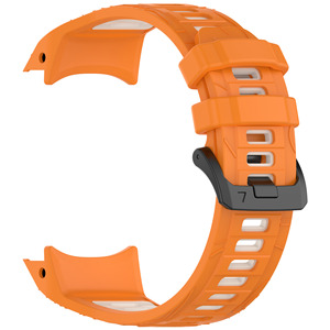 สายนาฬิกาซิลิโคนแบบสองสีขนาด 22 มม. 26 มม. สำหรับ Garmin Instinct 3 45 มม. Instinct 3 50 มม. ALOMED Solar - Product Image 3