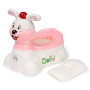 Cartoon baby products plastic baby potty musical children toilet