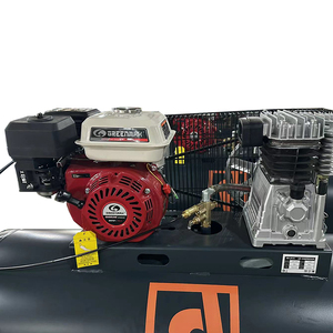 Compresor de Aire Portátil Industrial de Gasolina de 300L del Proveedor Chino, Tipo Pistón, Lubricado, Refrigerado por Aire, con Motor y Bomba Incluidos - Product Image 3