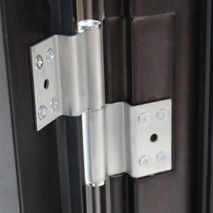 Puerta de entrada de Villa de lujo Puerta DE SEGURIDAD Pelo liso <span class=keywords><strong>del</strong></span> fabricante Puerta de salida moderna de acero inoxidable - Product Image 6