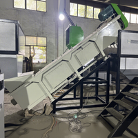Ligne de lavage et de recyclage de bouteilles en plastique PET usagées / Machine de lavage pour le recyclage du plastique