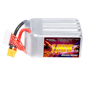 TERANTY 6S 22.2V 1000mAh 80C/160C LiPo pil için TINY8X Blade Inductrix FPV QX2 120S Beta75S Drone ile XT60/XT30 fiş pil - Product Image 2
