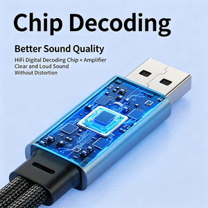 Cable Convertidor de Audio <span class=keywords><strong>RCA</strong></span> <span class=keywords><strong>a</strong></span> 3.5mm Hembra sin Ruido, con Alimentación <span class=keywords><strong>Auxiliar</strong></span> USB para TV, Conexión de Auriculares, Barra de Sonido y Uso en Audio Doméstico - Product Image 4