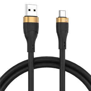 New Arrival 6A 120 Wát Usb Sạc Cáp USB-A Để USB-C Cable Cho Máy Tính Xách Tay Một Điện Thoại Di Động