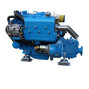 Marine Diesel Engine TDME-3M78CR 3 cylinder 27HP Power with boat Gearbox PRM90