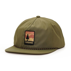 หมวกแก๊ปแบบไม่มีโครง 5 ชิ้น ปักโลโก้แบบสั่งทำ  วัสดุไนลอนกันน้ำ - Product Image 1