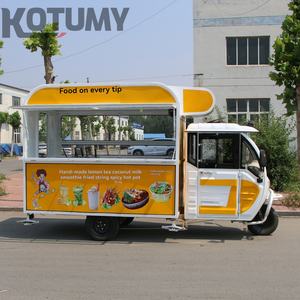 Multifunktion aler Street Food Cart Mobiler Lebensmittel anhänger für Nacht märkte im Freien - Product Image 1