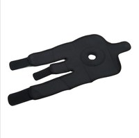 Attelle de genou enveloppante, stabilisateur à rotule ouverte avec sangles réglables et manchon en néoprène respirant extra-épais # DS-02