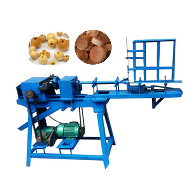 Full-automatic Round Wood Milling Prayer Beads Making Machine for Drawing Axis Head