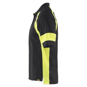BLAKLADER - 352810509933L Polo avec Hi-vis Noir/Hi-vis jaune-EAN 7330509908259 HI-VIS WORKWEAR - Product Image 3