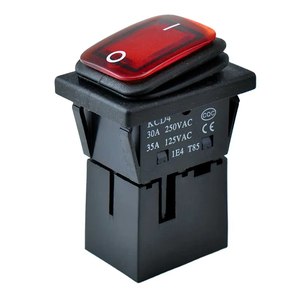 Fabriqué en Chine Interrupteur étanche Kcd4 Interrupteur à bascule Led 220 V 220 VOLE - Product Image 5