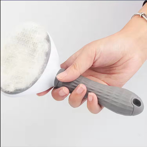 Cepillo portátil para eliminar el pelo de mascotas, cepillo de limpieza con mango largo, cepillo para el cuidado de mascotas - Product Image 5