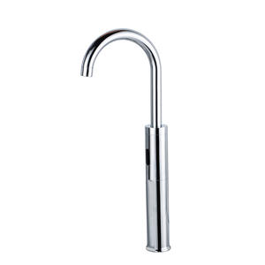 Grifo inteligente con sensor, de un solo orificio, cuerpo de latón, válvula de cerámica, grifo de lavabo con sensor infrarrojo para baño. - Product Image 2