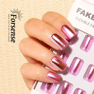 Forsense Fournitures pour <span class=keywords><strong>Press</strong></span> <span class=keywords><strong>on</strong></span> Nail Kit Court carré Faux Ongles Pointe Brillant Personnalisé Faux Ongles Vente En Gros Faux Ongle <span class=keywords><strong>Prix</strong></span> De En Gros - Product Image 3