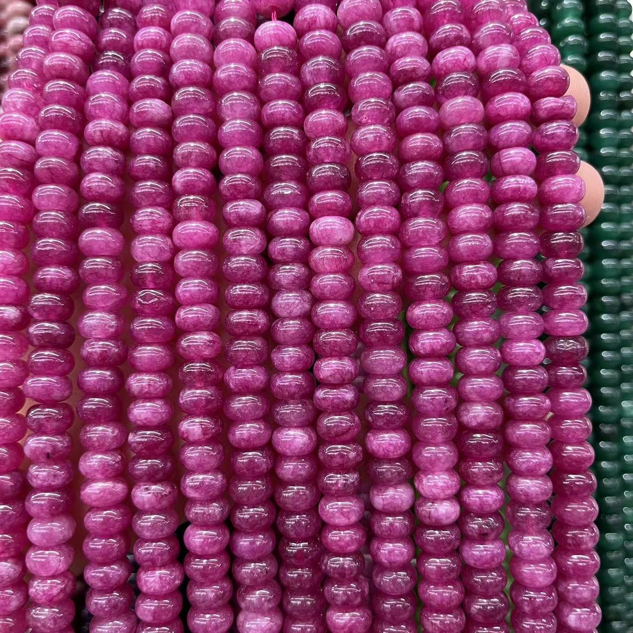 natural ruby stone beads