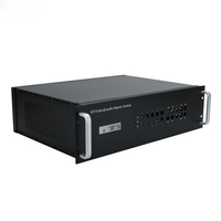 Commutateur électronique industriel OEM personnalisé standard 3U 19 pouces pour montage en rack, en acier galvanisé et alliage d'aluminium, IP54, ISO9001