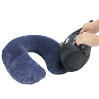 Travelsky – oreiller gonflable de voyage Extra Compact avec Valve EZ