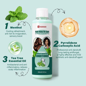 Acondicionador de Menta Personalizado WANXI, Estimulante del Cuero Cabelludo, Reductor de la <span class=keywords><strong>Caspa</strong></span>, Cuidado Capilar Diario para Cuero Cabelludo Seco y Escamoso, Cabello Brillante - Product Image 2