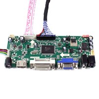 Carte Lcd universelle Dvi Vga Audio Lvds Board 1920X1080 21.5 "23" 23.6 "27" Carte contrôleur pour LCD