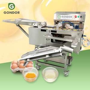 เครื่องแยกไข่ขาวไข่แดงอัตโนมัติ ควบคุมด้วย PLC ประสิทธิภาพสูง กำลังการผลิต 5400 ชิ้น/ชม. สำหรับการแปรรูปไข่ - Product Image 1