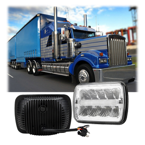 ไฟหน้า LED ทรงสี่เหลี่ยมผืนผ้า5x7นิ้วสำหรับรถแทรกเตอร์ Kubota ไฟหน้า LED อลูมิเนียม35W ลำแสงสูงและต่ำใหม่ - Product Image 3