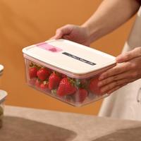 Keukenvoedselveilige PP stapelbare luchtdichte opbergcontainerset met schuifdeksels voor snacks, fruit en voedsel.