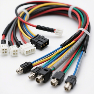 Arnés de Cableado Multicore Personalizado con Revestimiento de PVC y Conectores Circulares para Aplicaciones Electrónicas - Product Image 1