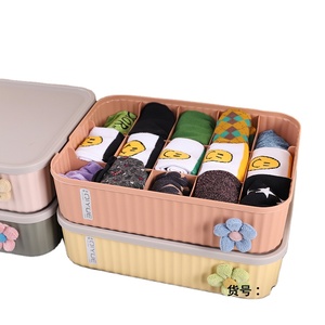 underwear socks storage box household items sorting box plastic storage box