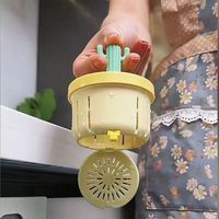 Panier de filtration breveté en forme de cactus pour évier, panier de vidange créatif pour cuisine domestique, filtre à résidus, empêche l'obstruction, les odeurs et les insectes