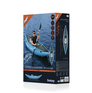 Genuino Bestway <span class=keywords><strong>gommone</strong></span> 65115 <span class=keywords><strong>gommone</strong></span> barca a remi singola persona canoa una persona barca con Paddle e <span class=keywords><strong>pompa</strong></span> - Product Image 5