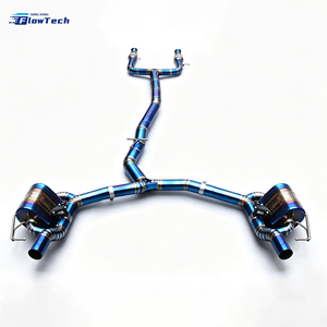 Sistema de Escape Catback Valvetronic de Titanio de Alto Rendimiento para Mercedes C43 C400 C450 W205 3.0L V6 Biturbo con Control Remoto de Válvulas - Product Image 2