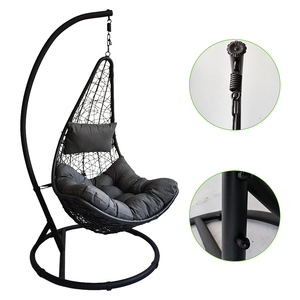 <span class=keywords><strong>Fauteuil</strong></span> <span class=keywords><strong>suspendu</strong></span> en rotin pour salon, chaise œuf pour adulte, chaise suspendue balançoire en gros - Product Image 2