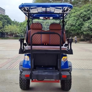 Trung Quốc bán buôn 6-seater nâng điện Golf giỏ hàng khung thép mới với 5KW động cơ 72V 48V Pin điện áp tương thích Câu lạc bộ xe - Product Image 6