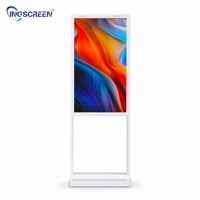 Écran LCD INGSCREEN 43 pouces, lecteur d'affichage numérique, affichage Android, écran publicitaire commercial avec télécommande