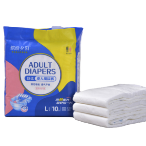 Couches <span class=keywords><strong>pour</strong></span> adultes de marque OEM ODM <span class=keywords><strong>pour</strong></span> <span class=keywords><strong>la</strong></span> vente en gros, adaptées à une utilisation nocturne, à usage unique, en tissu non tissé, couches <span class=keywords><strong>pour</strong></span> adultes universelles - Product Image 1