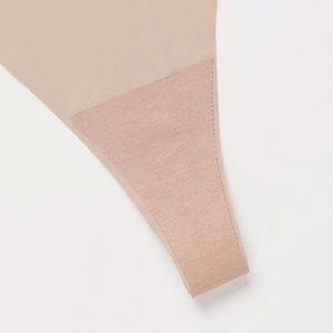 Slip découpé au laser avec logo personnalisé, culotte Ropa Interior Mujer Plus Size Sexy Thong <span class=keywords><strong>Sous</strong></span>-vêtements sans couture G String - Product Image 5