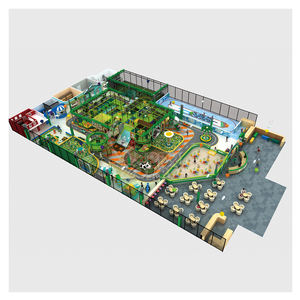 Equipo de Juegos Interior Comercial de Aventura en <span class=keywords><strong>la</strong></span> <span class=keywords><strong>Jungla</strong></span> con Tobogán, Obstáculos de Juego Suave y Piscina de Pelotas, Apto para Espacios de Actividades Infantiles - Product Image 5