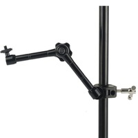 Bras magique articulé en métal de 11 pouces, support de Super pince pour appareil Photo DSLR, Studio Photo, Kit d'accessoires de photographie
