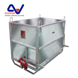 Bacs à ferraille en métal Benne à ordures de recyclage Benne à ordures de grande taille - Product Image 2