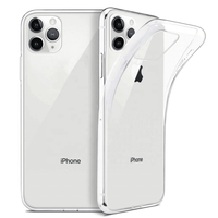 Coque en TPU transparente ultra-mince pour iPhone 12 Mini 12 Pro Max 13 X XR XS Max 6 7 8 Plus Autres modèles