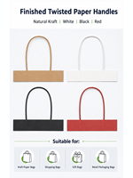 Machine industrielle FY-10F pour la pose de poignées en colle aqueuse sur sacs en papier, idéale pour la production de poignées de sacs de courses en kraft