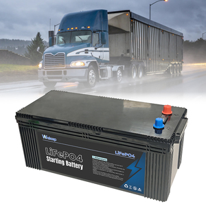 Batería de Arranque de Litio de 1500CCA 12V/24V con Pantalla SOC, Disponible en Stock, para RV/Marina/Camiones, Batería de Arranque para Clima Frío - Product Image 1