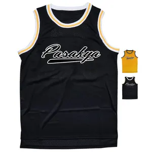 Custom basketball Teams Jersey Custom Logo and Numbers 100% Polyester Mesh Basketball Jersey